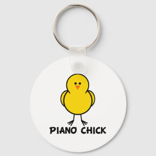 Piano Chick Sleutelhanger