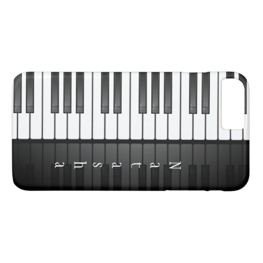 Piano Clavier Design Coque Smartphone (Dos (Horizontal))