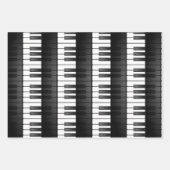 Piano Clavier Musical Design Enveloppement Papier (Devant 3)