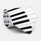 piano clavier musique cravate (Roulé)