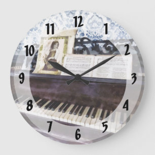 Piano Closeup Grote Klok