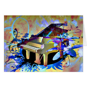 Piano coloré par Digital génial