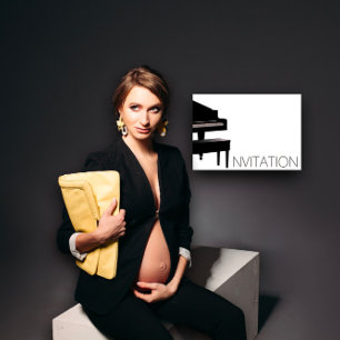 Piano Concert Festival Invitation Vip Invitation