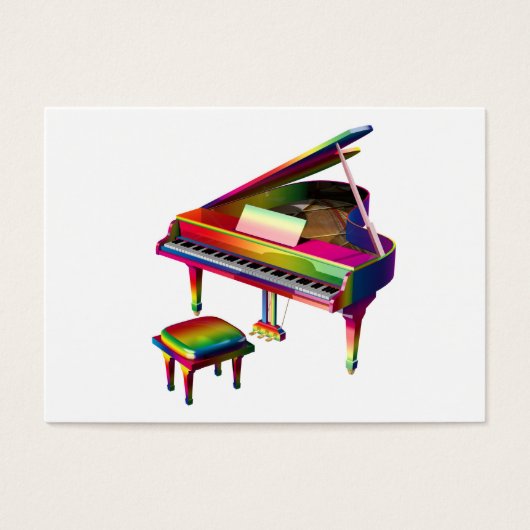 Piano de couleur arc-en-ciel (Devant)