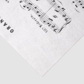  Piano Duet-blad Muziek ontkoppelen Tissuepapier (Detail)
