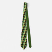 Piano Electric Green Stropdas (Voorkant)