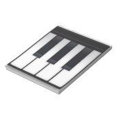 Piano Emoji Notitieblok (Gedraaid)