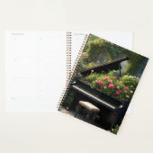 Piano en Fleur - peinture jardin (Devant avec enveloppe)