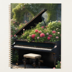 Piano en Fleur - peinture jardin