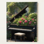 Piano en Fleur - peinture jardin (Dos)