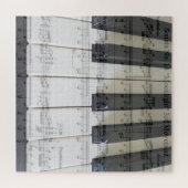 Piano en Moonlight Sonata Jigzaag Puzzle Legpuzzel (Horizontaal)