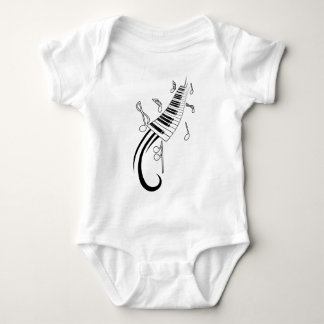 Piano en Muzieknoten Romper