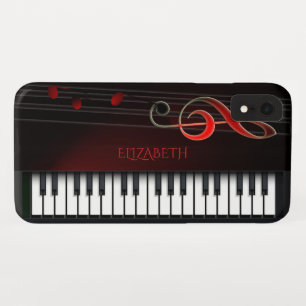Piano en Treble Clef iPhone XR Hoesje