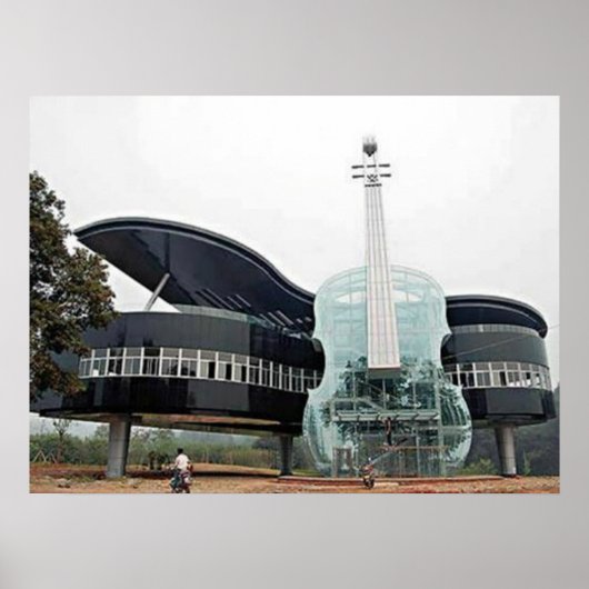 Piano en Violin House Poster (Voorkant)