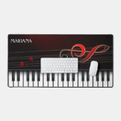 Piano Et Clé Rouge (Clavier et souris)