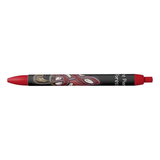 Piano Forest red mushroom pen (Voorkant)