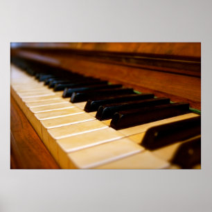 Piano-foto Poster