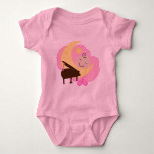 Piano Gift Future Pianist Romper