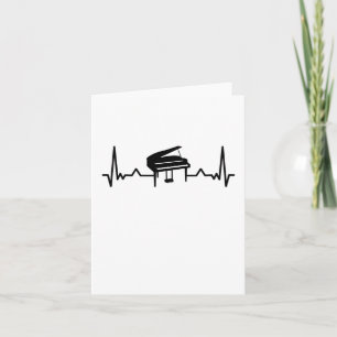 Piano Heartbeat Drôle cadeau pour pianistes