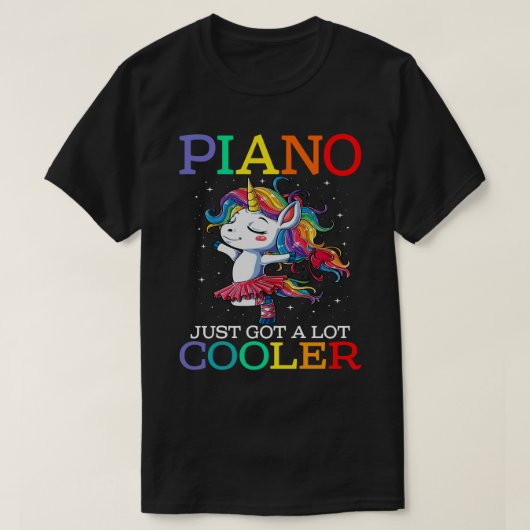 PIANO heeft net een veel koeler Kindergarten Team  T-shirt (Design voorkant)