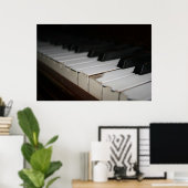 Piano II Poster (Thuiskantoor)