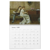 Piano in Art Calendar Kalender (Jan 2027)