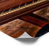 Piano in de Villa Poster (Hoek)