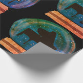 Piano in een Wereldbol Cadeaupapier (Hoek)