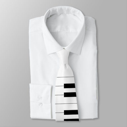 Piano Key Board Pattern-Stropdas Stropdas (Gebonden)