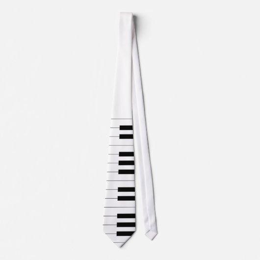 Piano Key Board Pattern-Stropdas Stropdas (Voorkant)