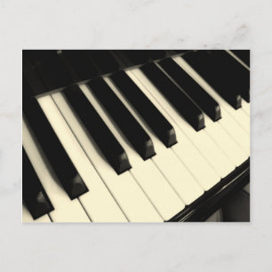 Piano Key Briefkaart