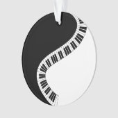 Piano Keyboard Musical Ornament (voorkant)
