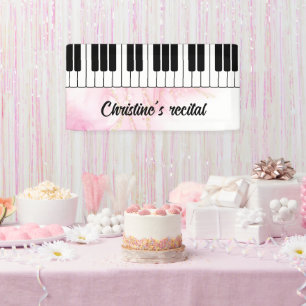 Piano keyboard muziek recital sign performance spandoek