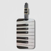 Piano Keys Bagagelabel (Voorkant (verticaal))