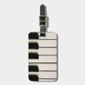 Piano Keys Bagagelabel (Voorkant verticaal)