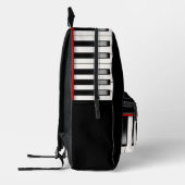 Piano Keys Bedrukte Rugzak (Links)