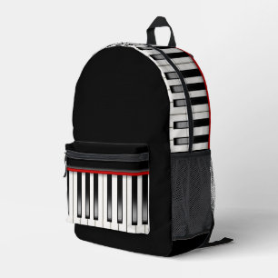 Piano Keys Bedrukte Rugzak