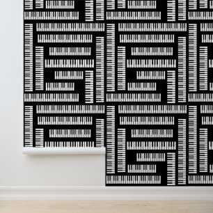 Piano Keys Behang