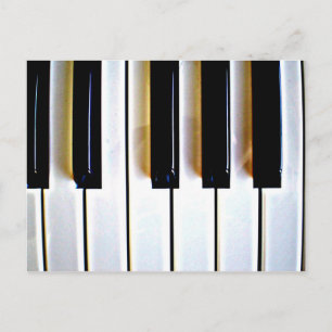 Piano Keys Briefkaart