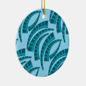 Piano Keys Curved Ceramic Ornament (Rechts)