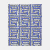 Piano Keys Fleece Deken (Voorkant)