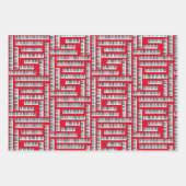 Piano Keys Inpakpapier Vel (Voorkant)