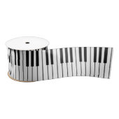 Piano Keys ivoor wit en zwart Lint (Spoel)