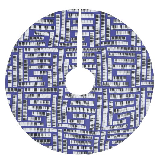 Piano Keys Kerstboom Rok (Voorkant)