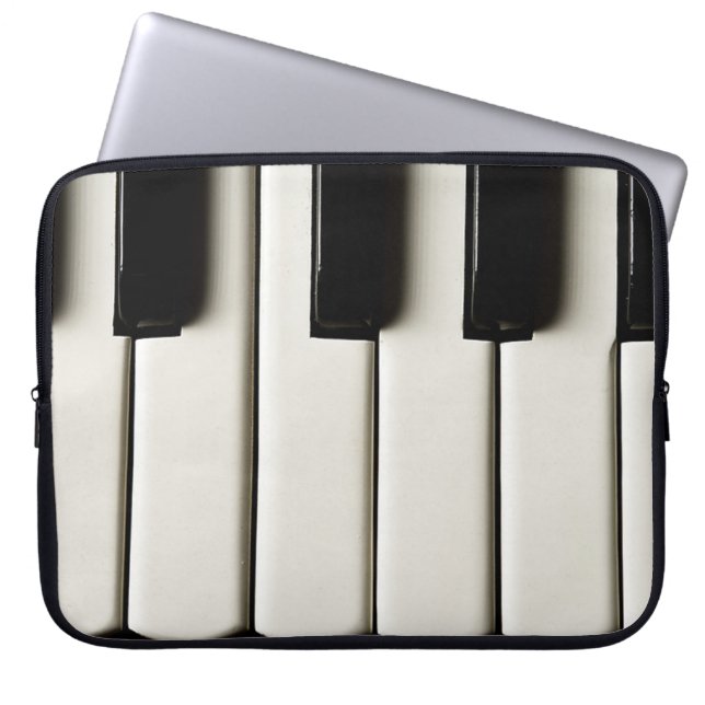 Piano Keys Laptop Sleeve (Voorkant)