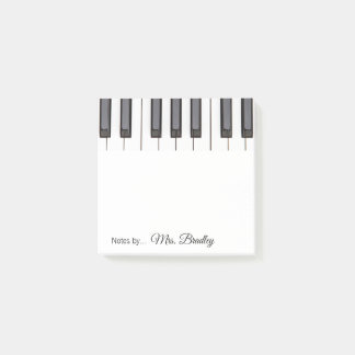 Piano Keys-laptop van Piano-leraar Post-it® Notes