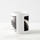 Piano Keys Macro Koffiemok (Center)