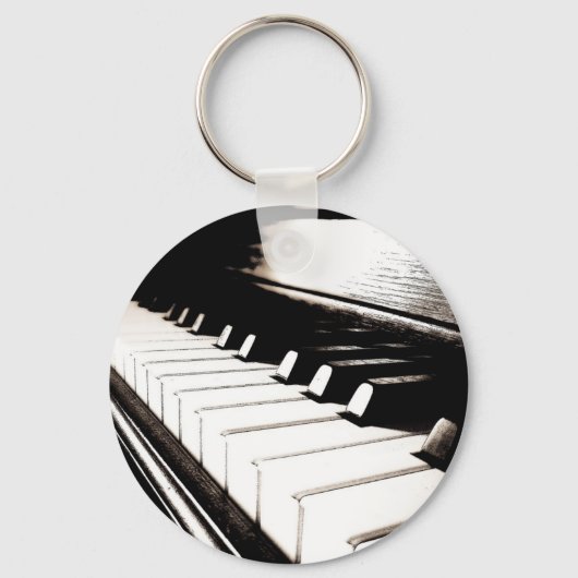 Piano Keys Macro Sleutelhanger (Voorkant)