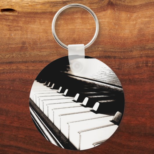 Piano Keys Macro Sleutelhanger (Voorkant)