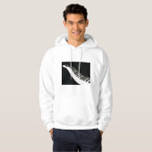 Piano Keys Mannen Hoodie (Voorkant volledig)